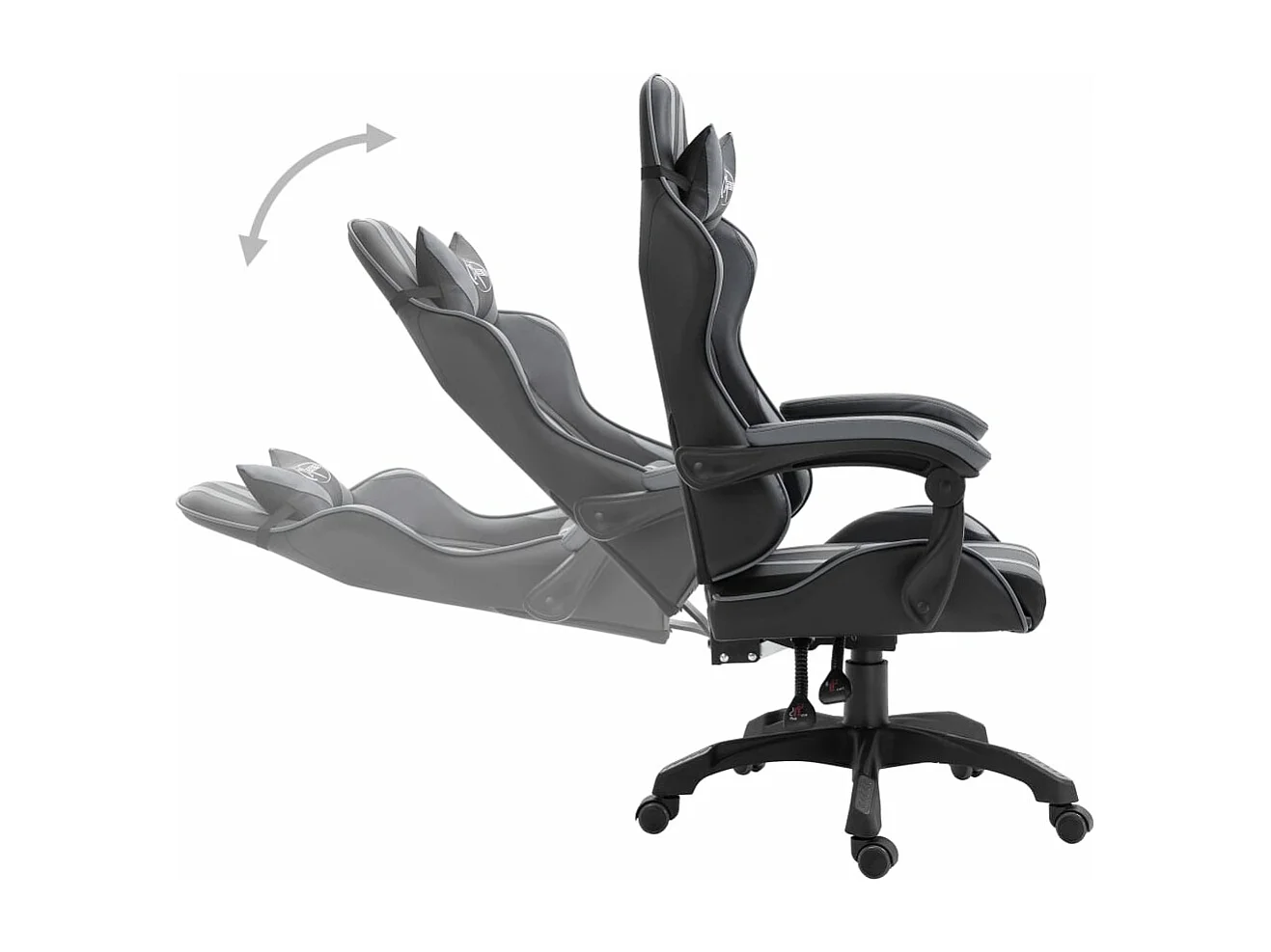 Chaise de jeu Gris Similicuir
