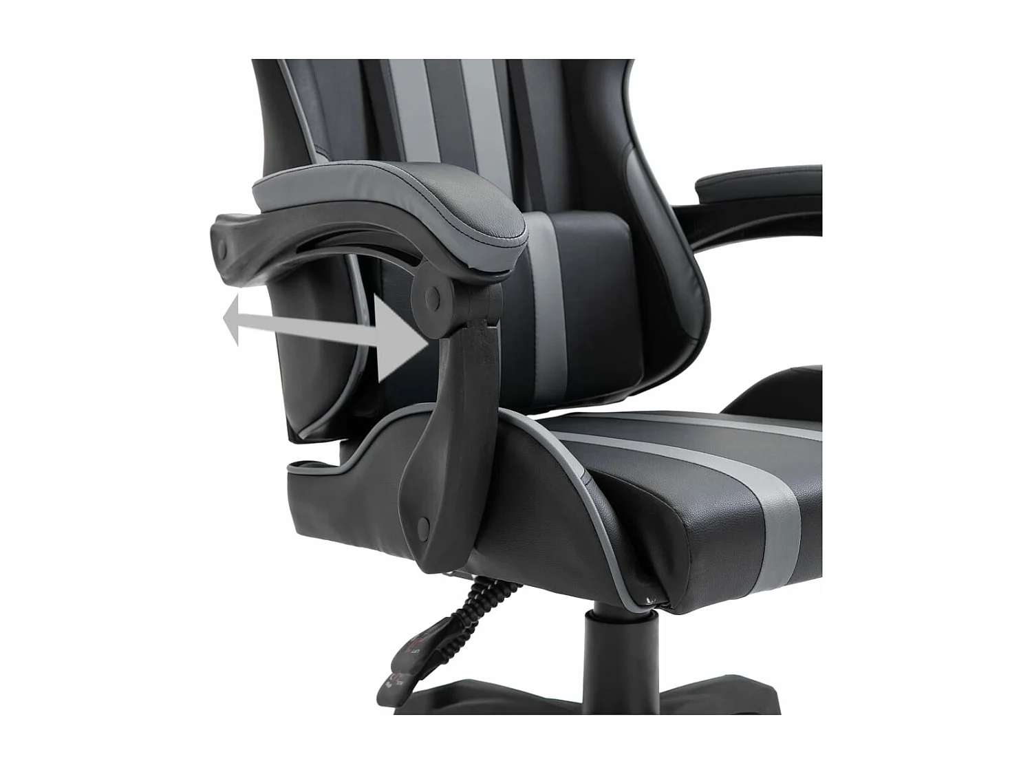 Chaise de jeu Gris Similicuir