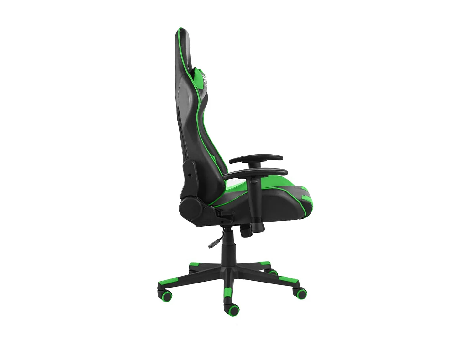 Cadeira Gaming Giratória PVC Verde