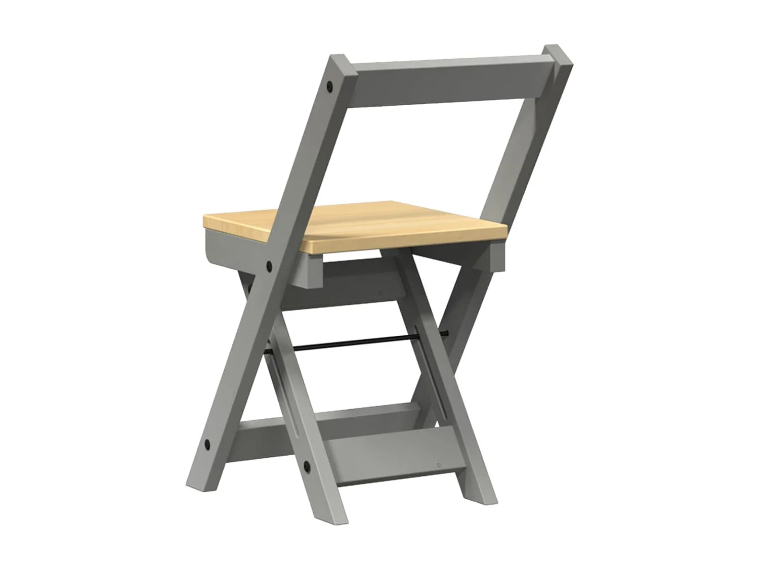 Chaises à manger pliables lot de 4 Corona bois de pin massif