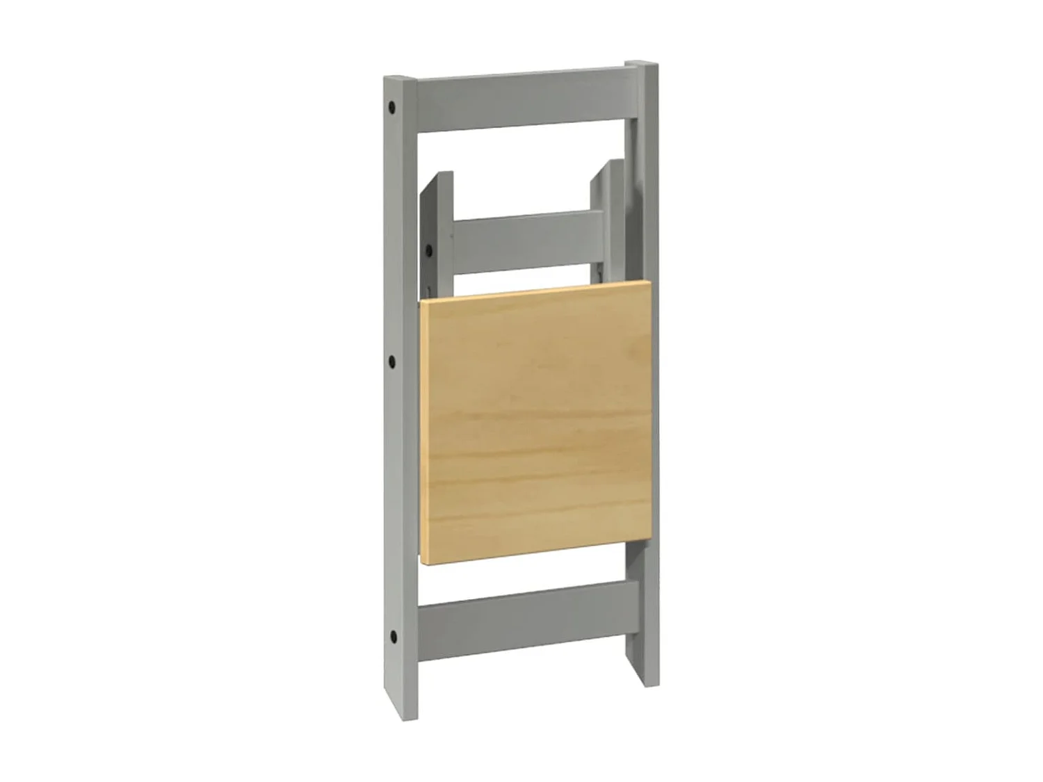 Chaises à manger pliables lot de 4 Corona bois de pin massif