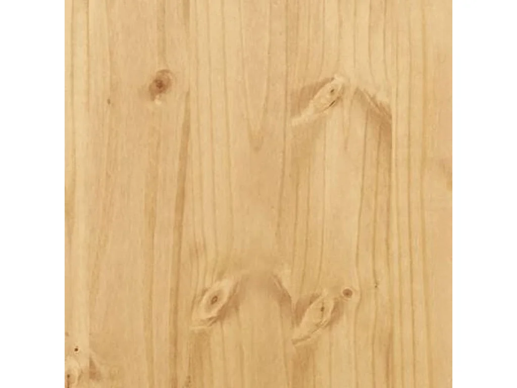 Set di 4 sedie da pranzo pieghevoli Corona in legno massello di pino