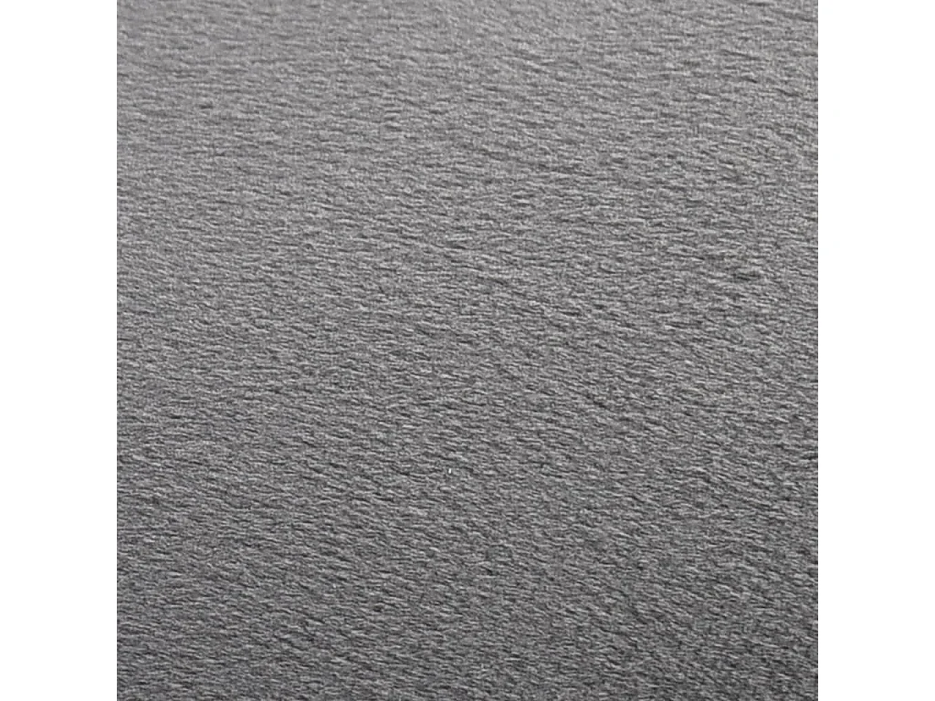 Sgabello Velluto grigio scuro e oro