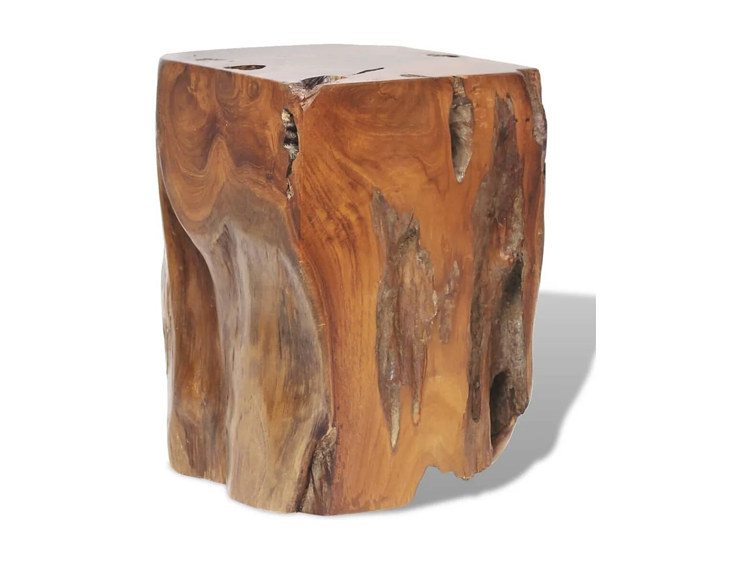 Tabouret Bois de teck massif