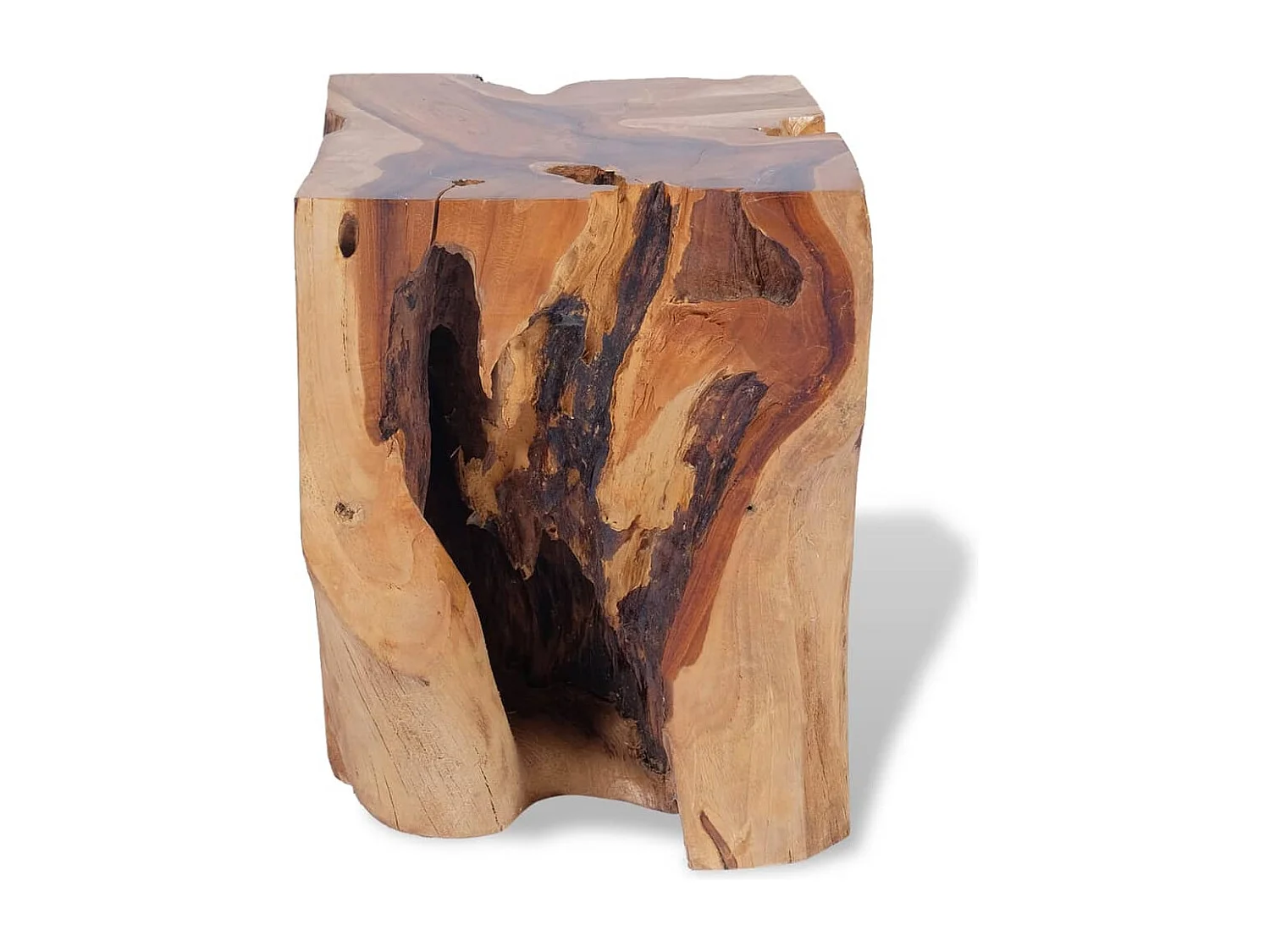 Tabouret Bois de teck massif