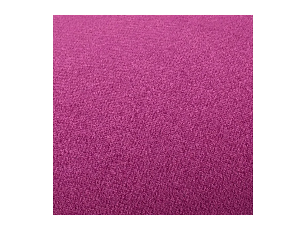 Lila und goldener Samthocker