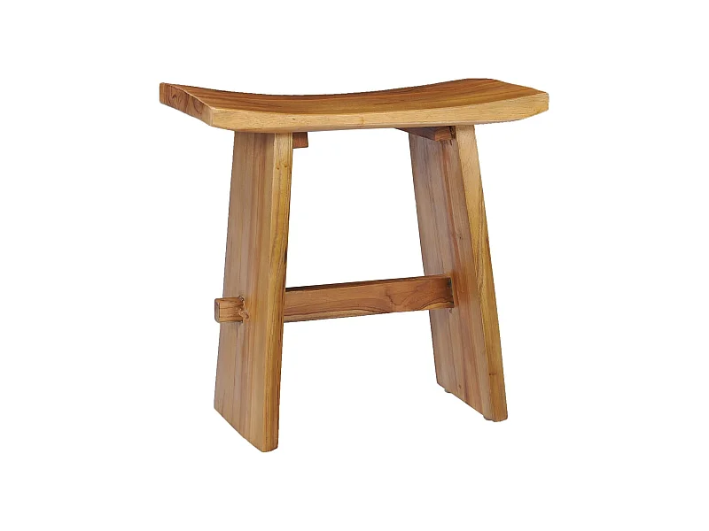 Tabouret Bois de teck massif