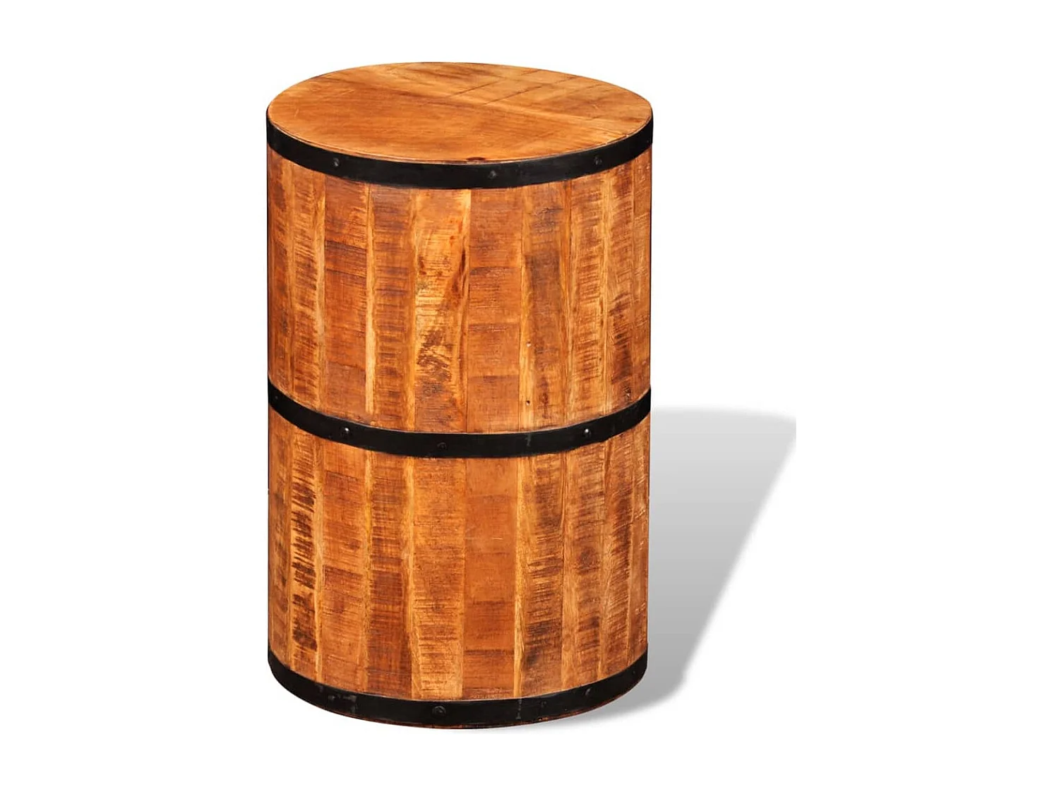 Tabouret de bar Bois de manguier brut