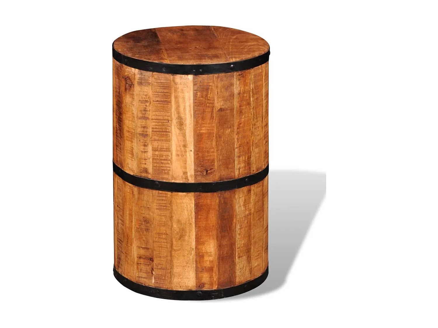 Tabouret de bar Bois de manguier brut