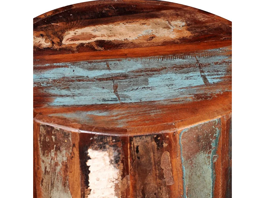 Sgabello Legno massello di recupero