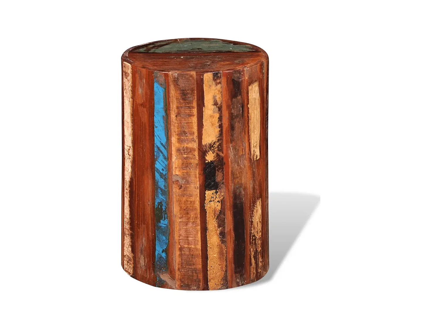 Tabouret Bois de récupération massif