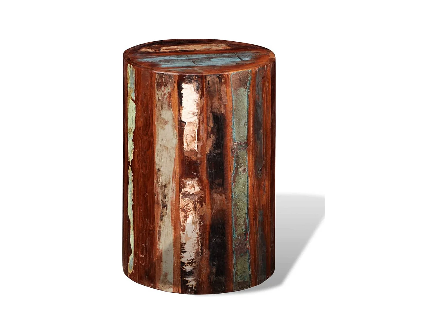 Tabouret Bois de récupération massif