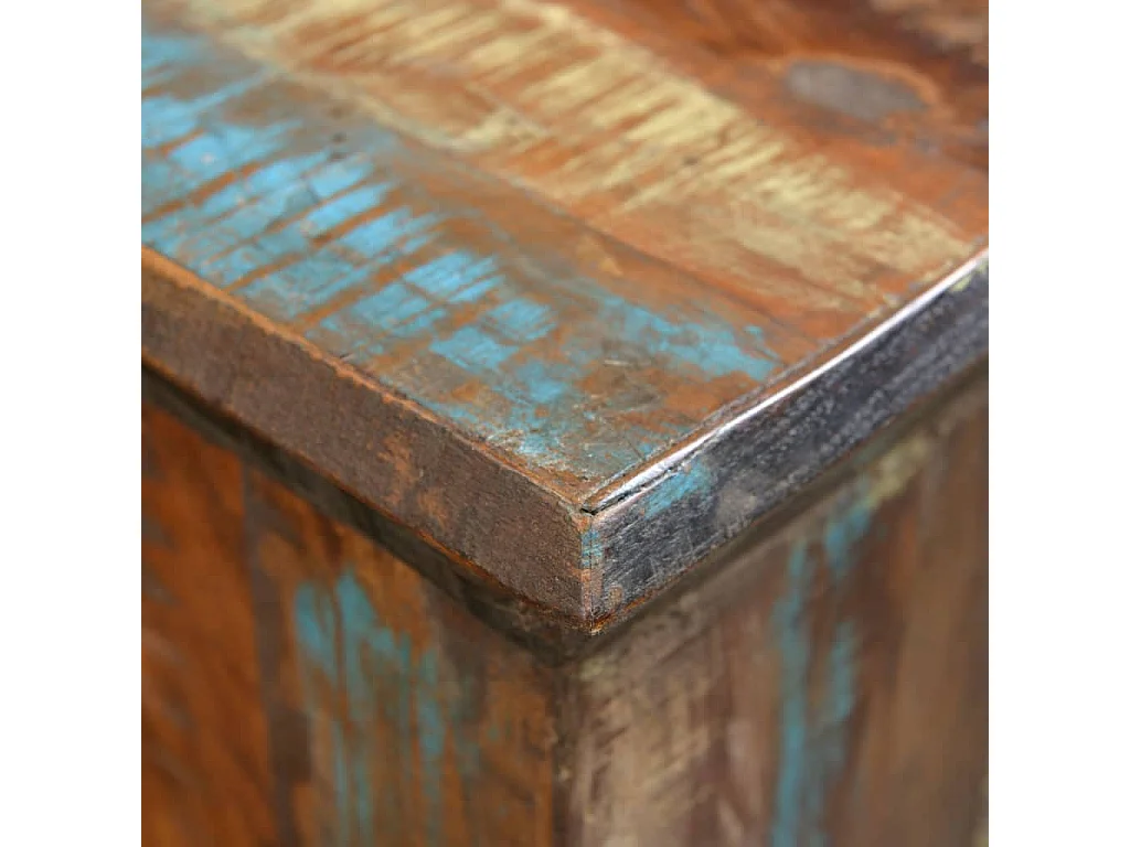 Tabouret Bois de récupération massif