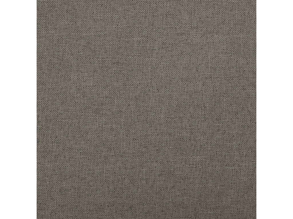 Tabourets de rangement pliables lot de 2 taupe faux lin