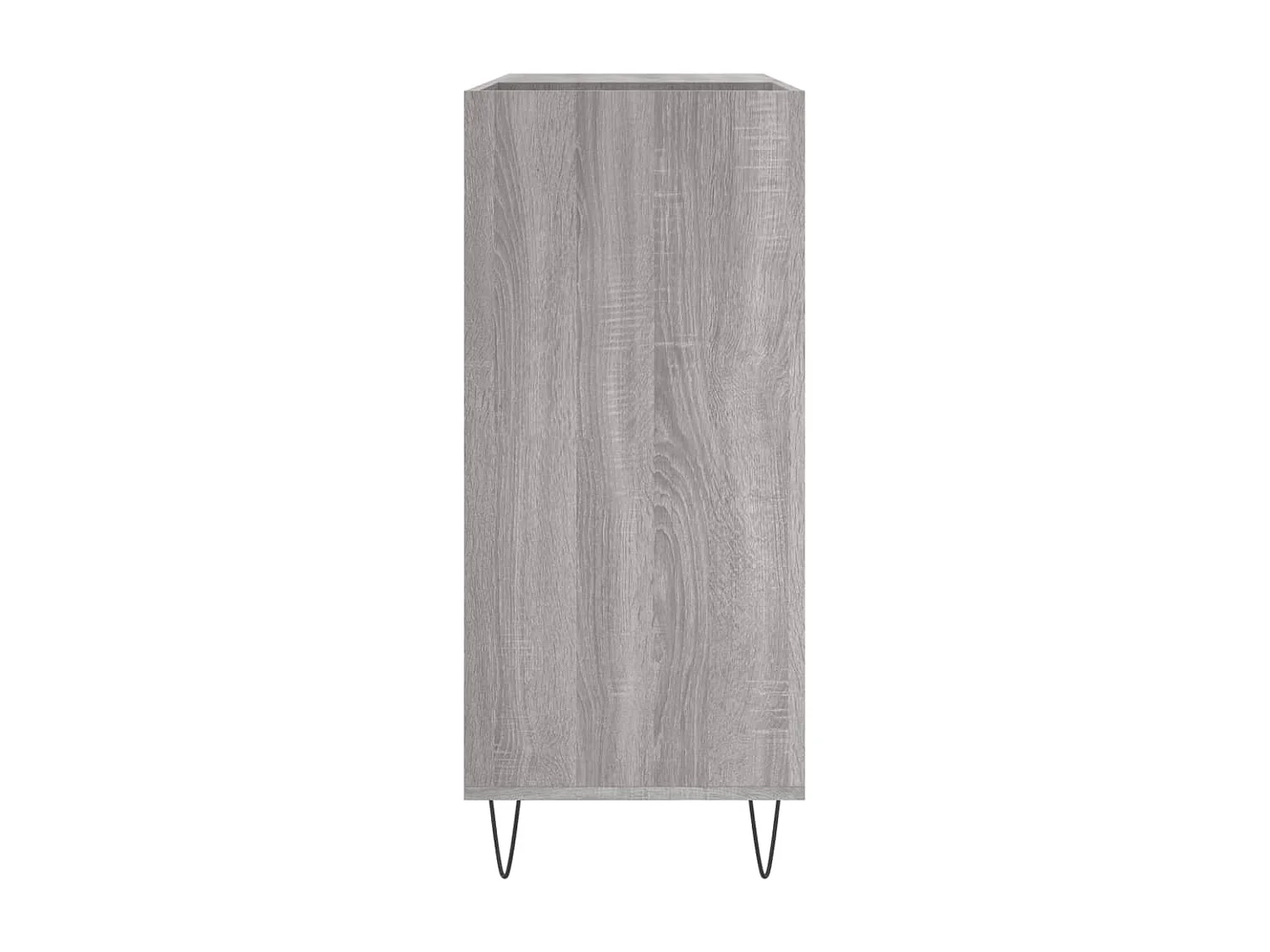 Armoire à disques sonoma gris 84,5x38x89 cm bois d'ingénierie