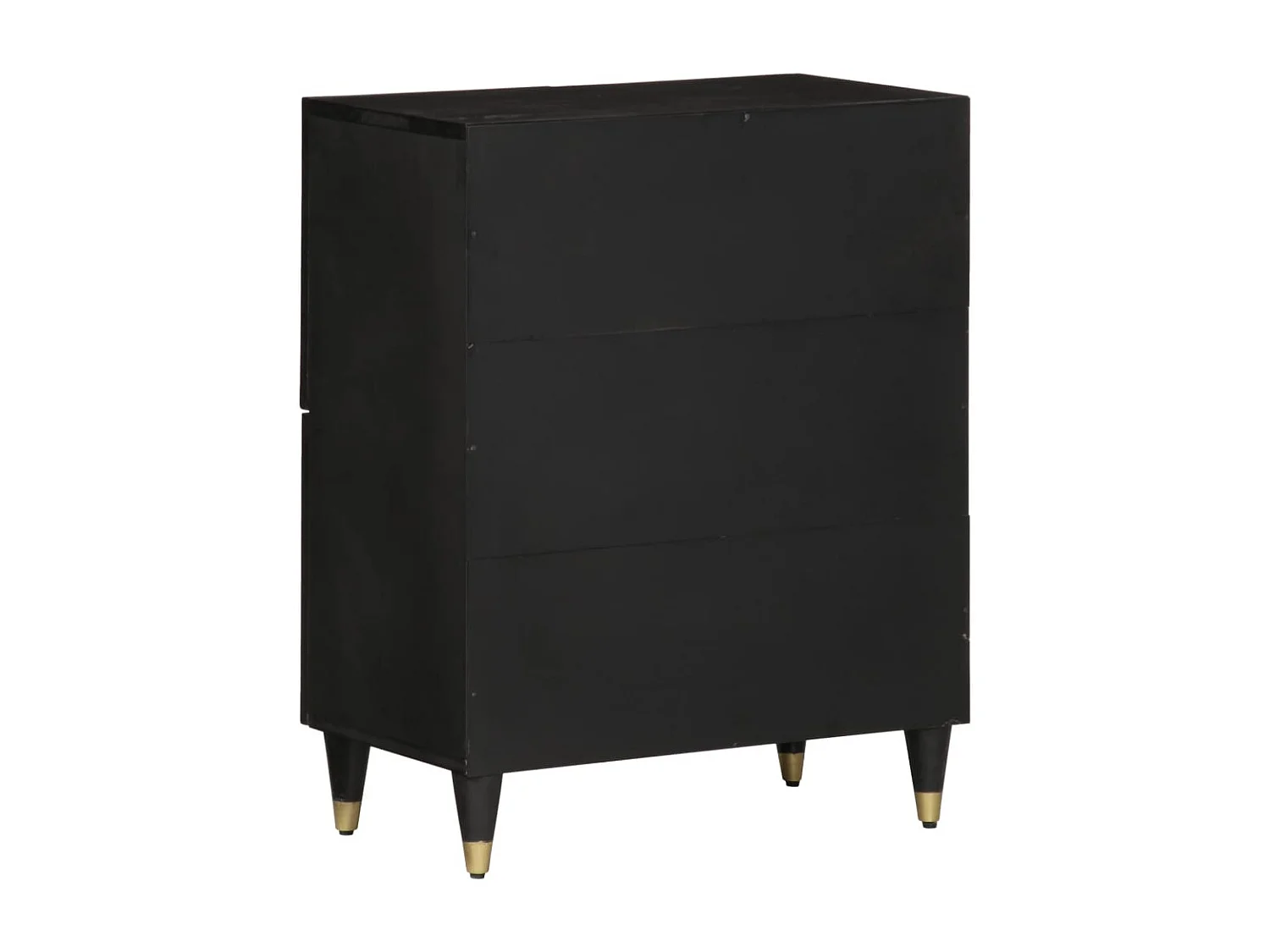 Beistellschrank 60x33x75 cm aus massivem Mangoholz