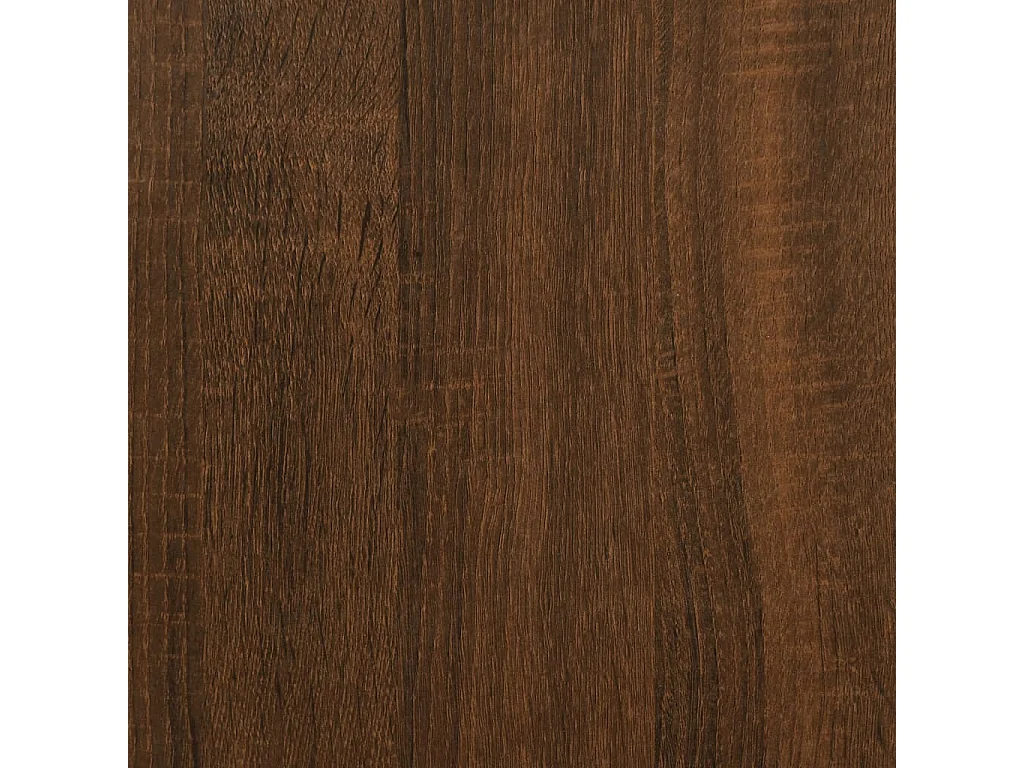 Armoire à disques chêne marron 84,5x38x48 cm bois d'ingénierie