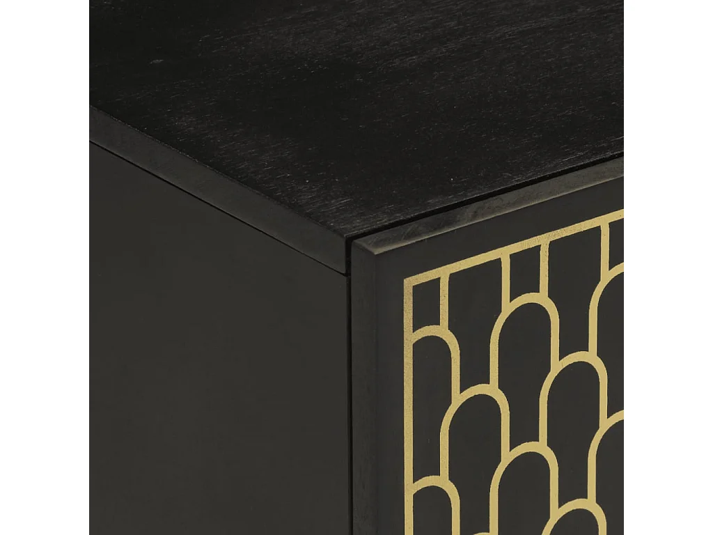 Meuble TV 105x33x46 cm Bois massif de manguier