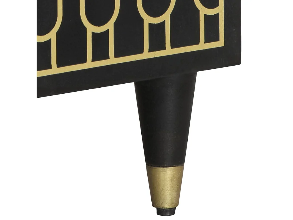 Meuble TV 105x33x46 cm Bois massif de manguier