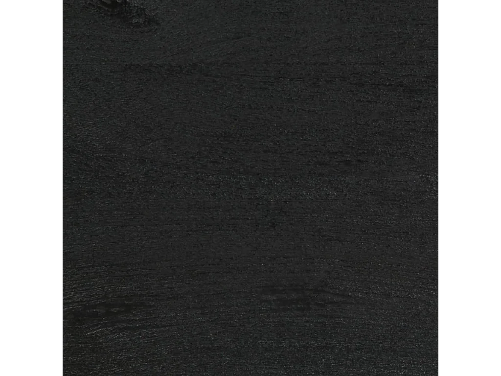 Buffet noir 90x33x75 cm bois d'ingénierie