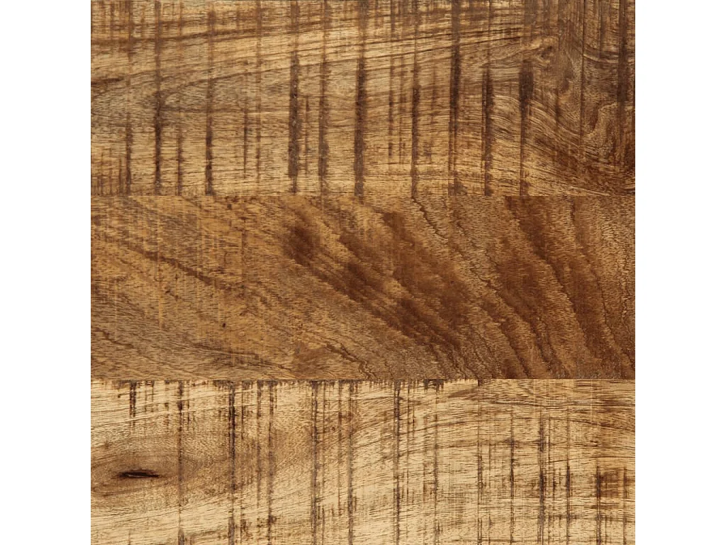 Mobile TV 70x34x46 cm in legno massello di mango grezzo