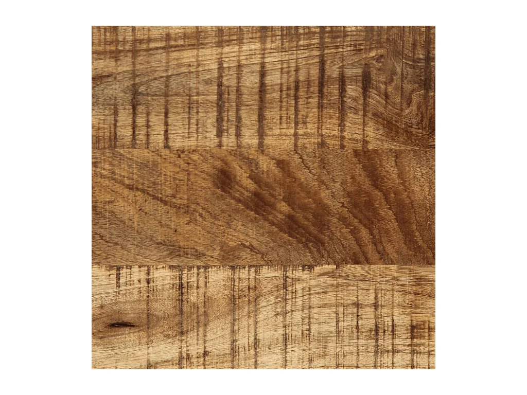 Meuble TV 70x34x46 cm bois massif de manguier brut