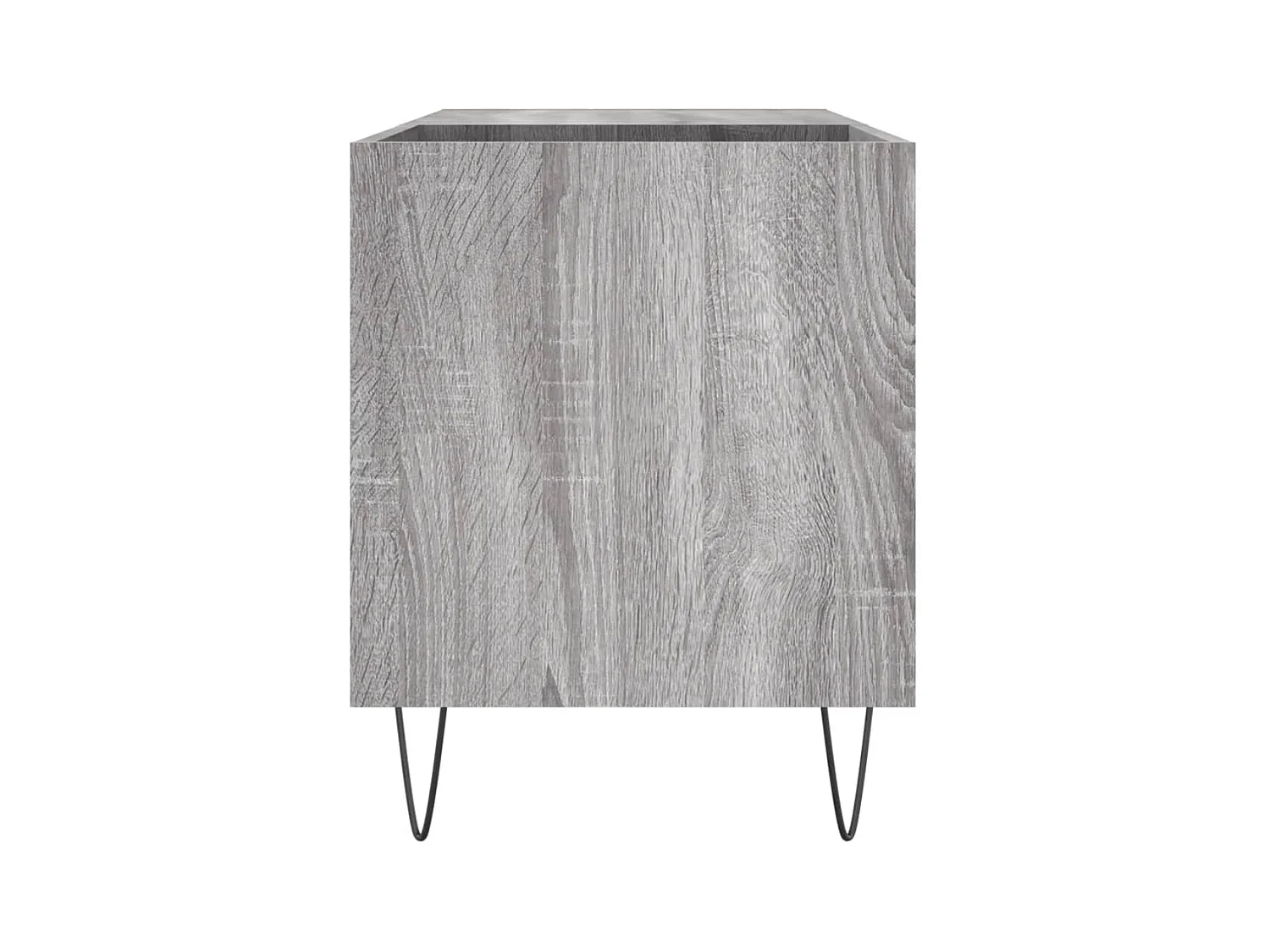 Armoire à disques sonoma gris 85x38x48 cm bois d'ingénierie