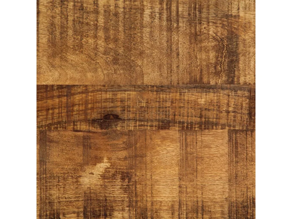 Meuble TV 100x34x46 cm bois massif de manguier brut