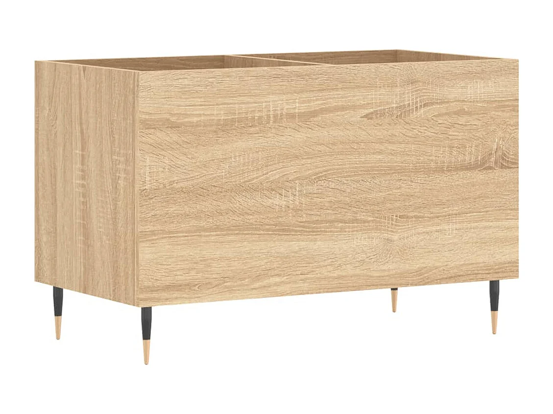 Armoire à disques chêne sonoma 74,5x38x48 cm bois d'ingénierie
