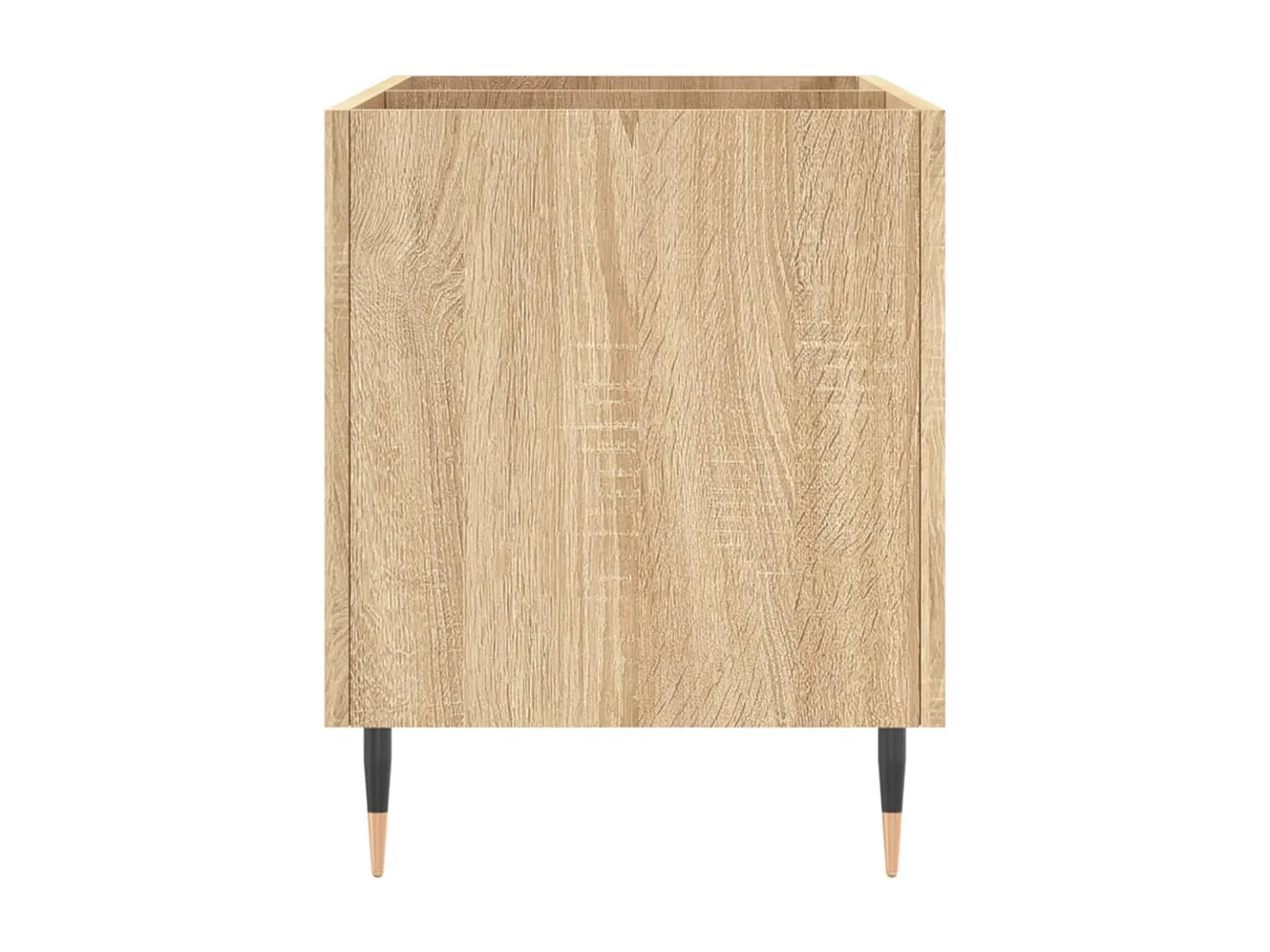 Armoire à disques chêne sonoma 74,5x38x48 cm bois d'ingénierie