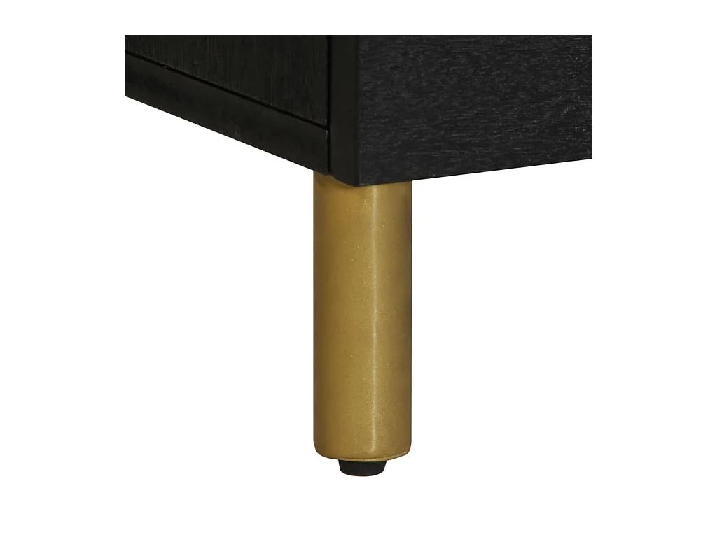 Mobile TV nero 100x33x46 cm in derivati del legno