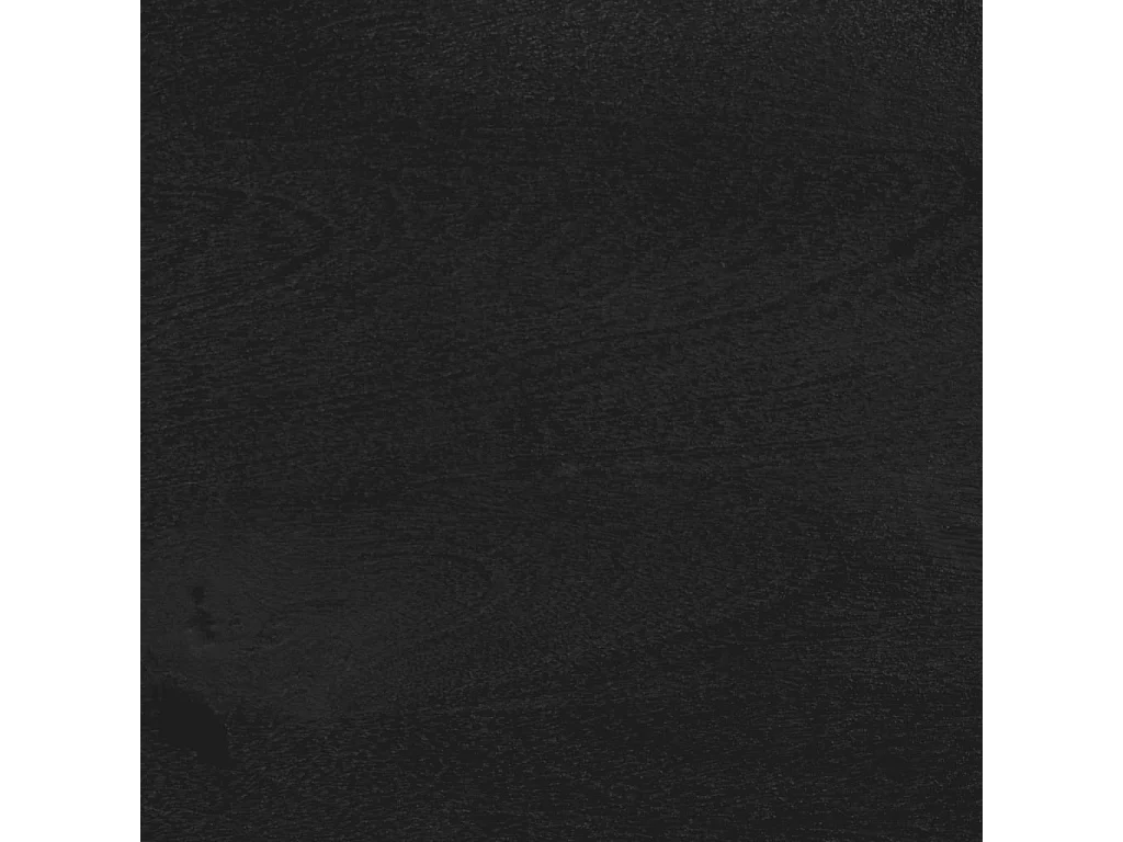 Aparador preto 40x33x75 cm madeira trabalhada