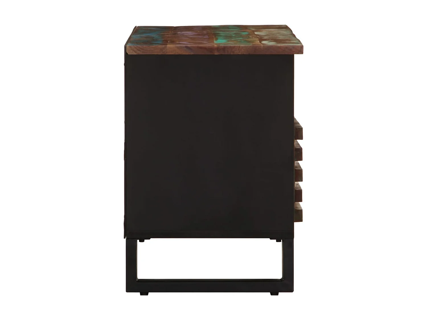 Mobile TV 100x34x46 cm in legno massello di acacia