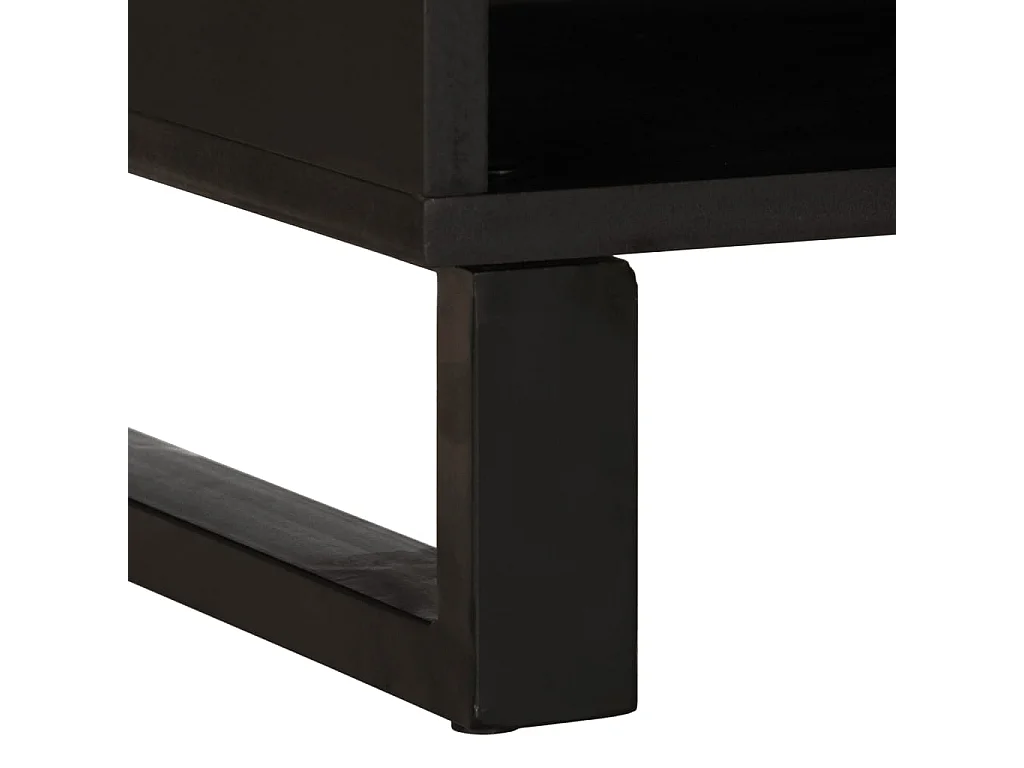 Mobile TV 100x34x46 cm in legno massello di acacia