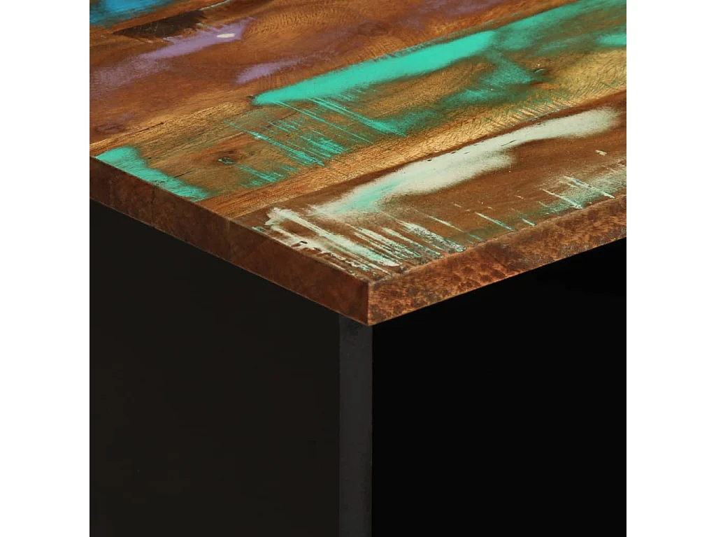 Meuble TV 100x34x46 cm bois d'acacia solide