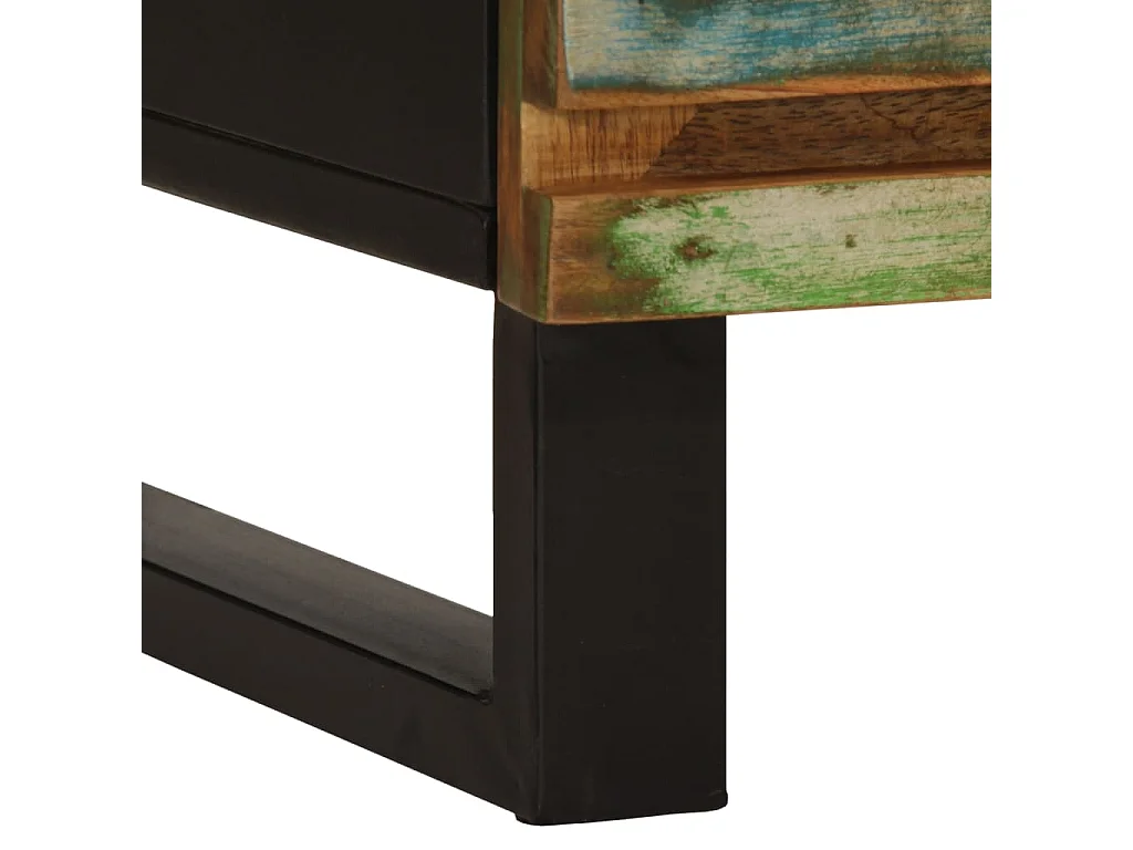 Mobile TV 100x34x46 cm in legno massello di acacia