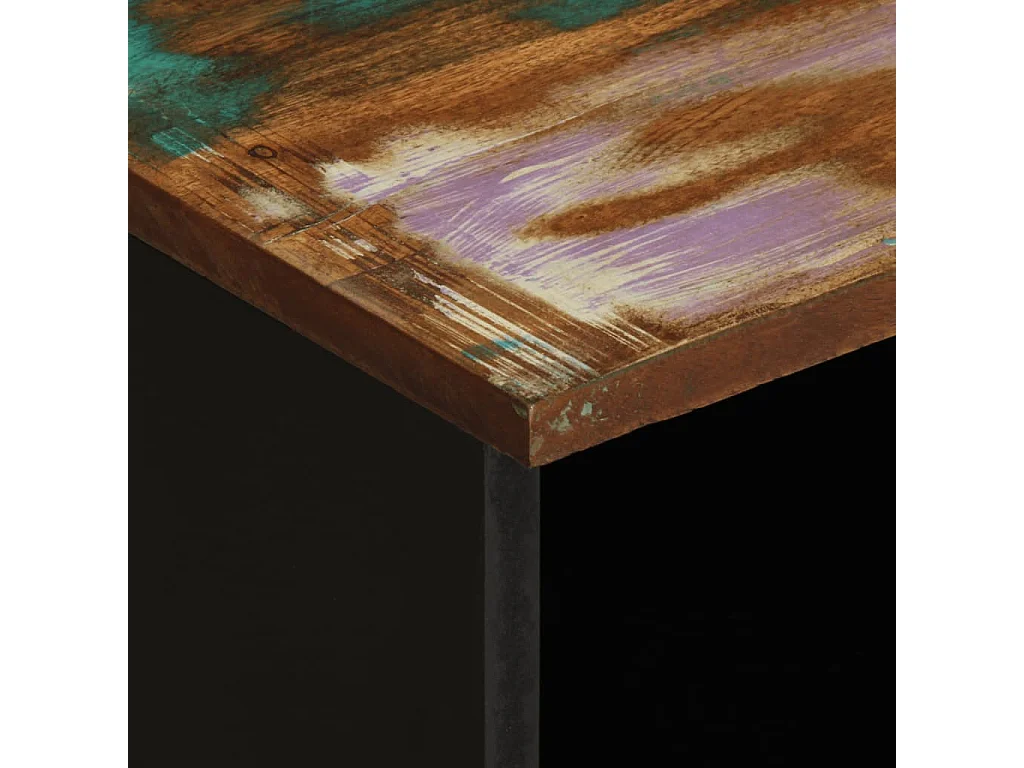 Meuble TV 100x34x46 cm bois d'acacia massif