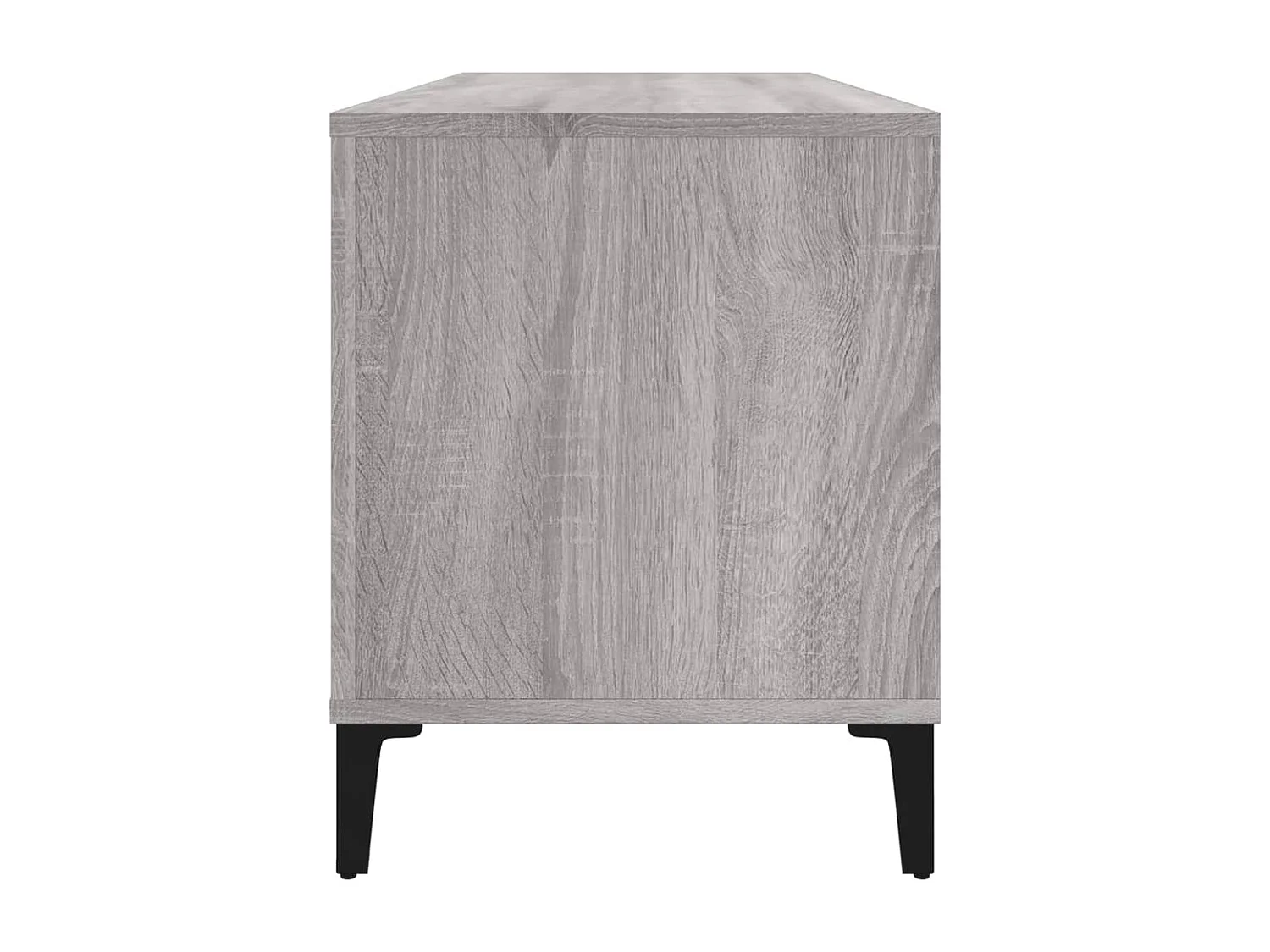 Armoire à disques sonoma gris 100x38x48 cm bois d'ingénierie