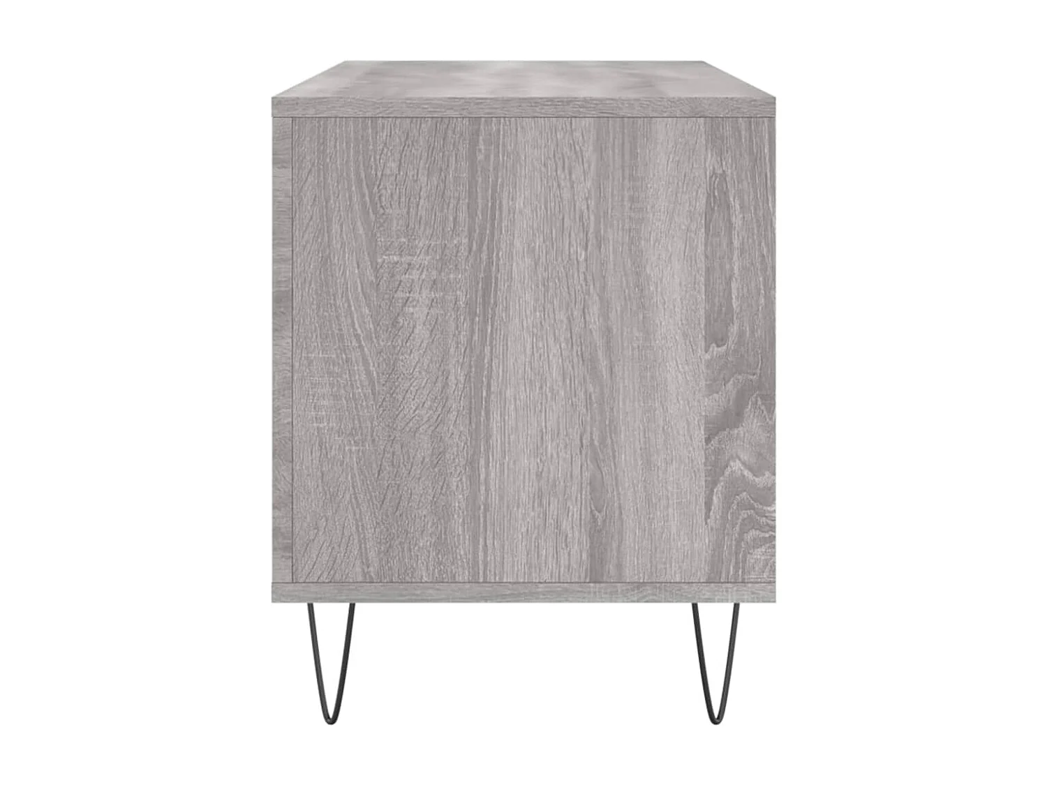 Armoire à disques sonoma gris 100x38x48 cm bois d'ingénierie