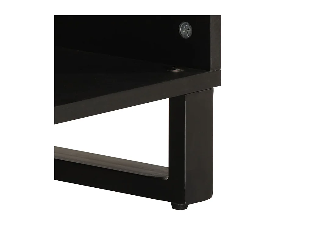 Meuble TV 100x34x46 cm bois d'acacia massif