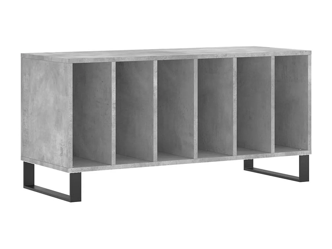 Betongrauer Plattenschrank 100 x 38 x 48 cm, Holzwerkstoff