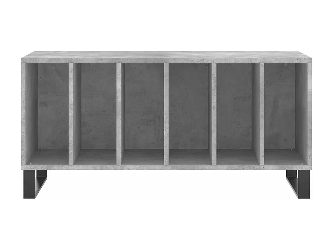 Betongrauer Plattenschrank 100 x 38 x 48 cm, Holzwerkstoff