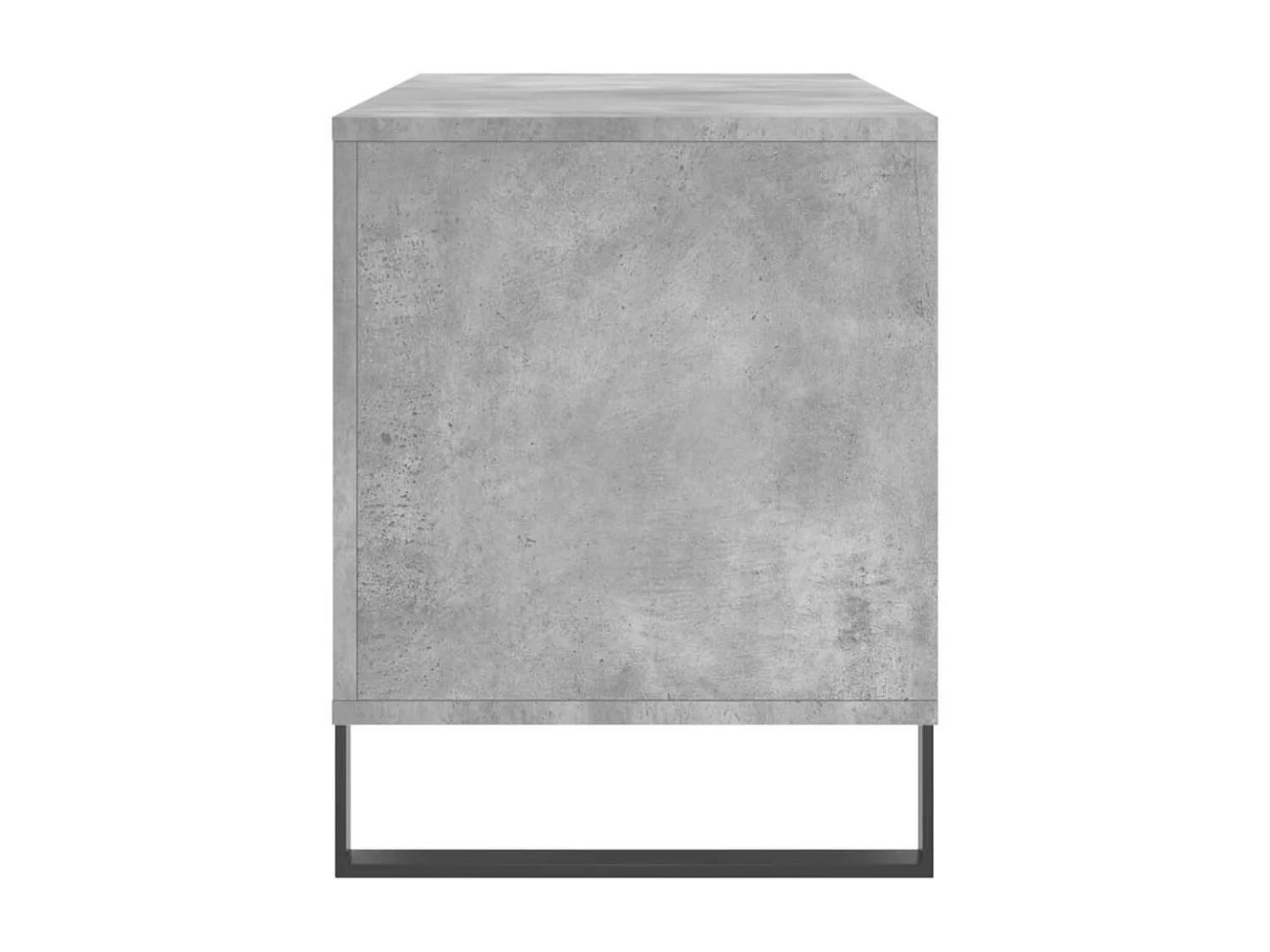 Betongrauer Plattenschrank 100 x 38 x 48 cm, Holzwerkstoff