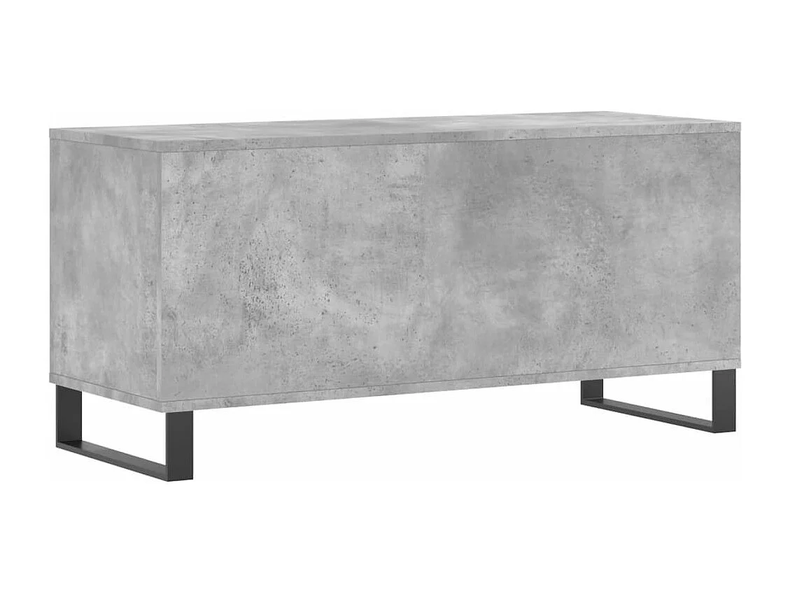 Betongrauer Plattenschrank 100 x 38 x 48 cm, Holzwerkstoff
