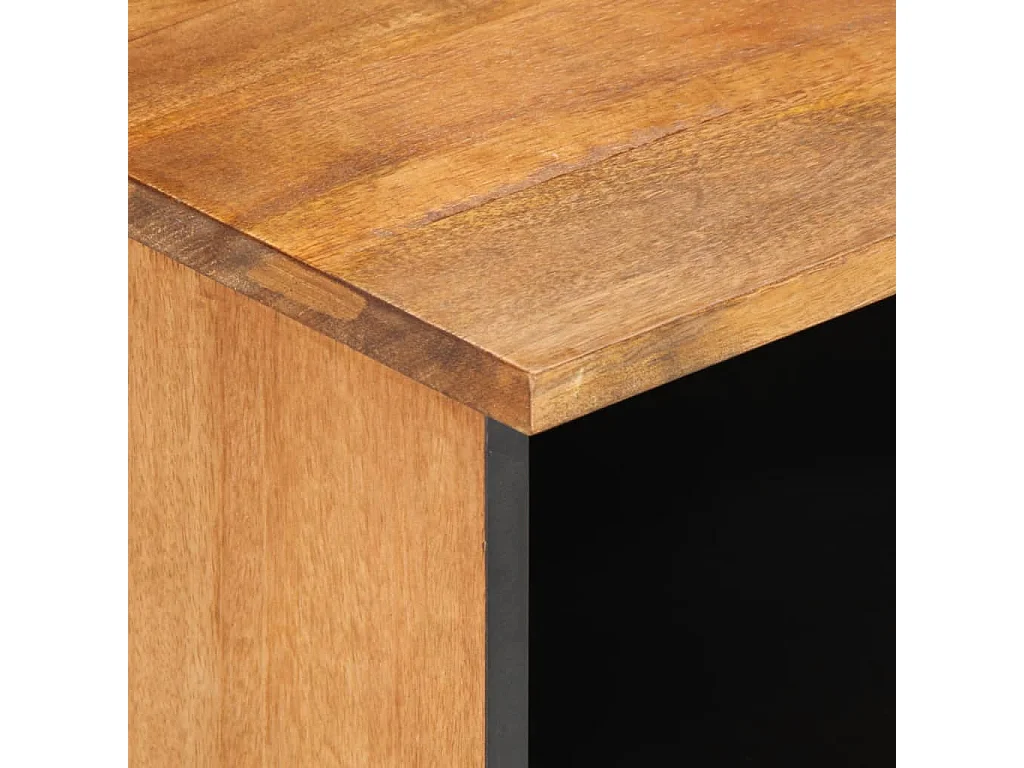 Mobile TV 80x33x46 cm in legno massello di mango