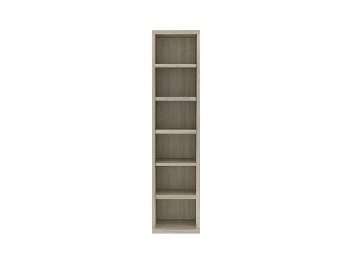 CD-Schrank Sonoma-Eiche 21x20x88 cm Holzwerkstoff