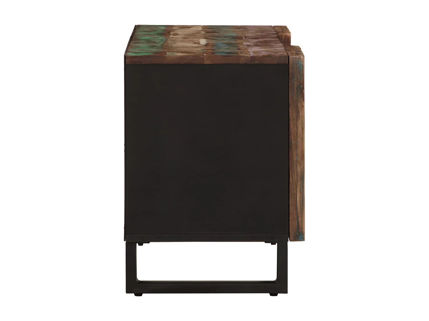 Meuble TV 100x34x46 cm bois d'acacia massif