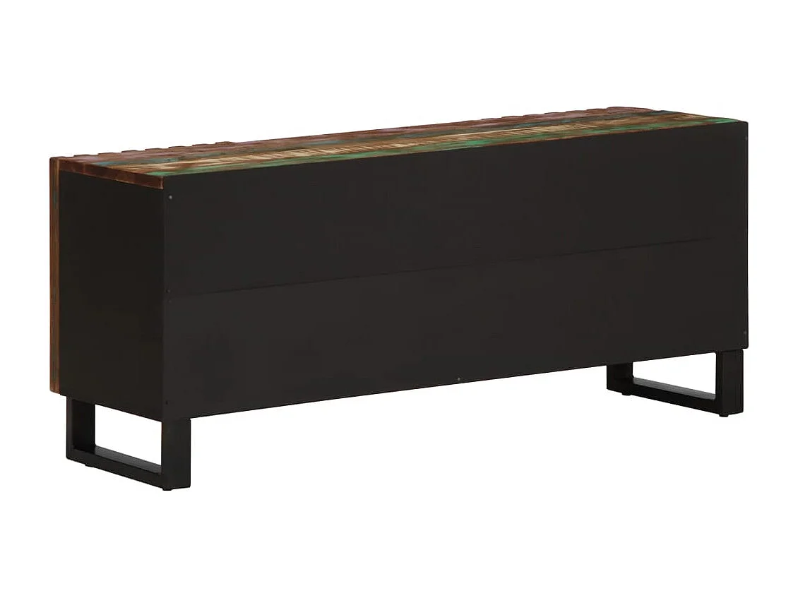 Meuble TV 100x34x46 cm bois d'acacia massif