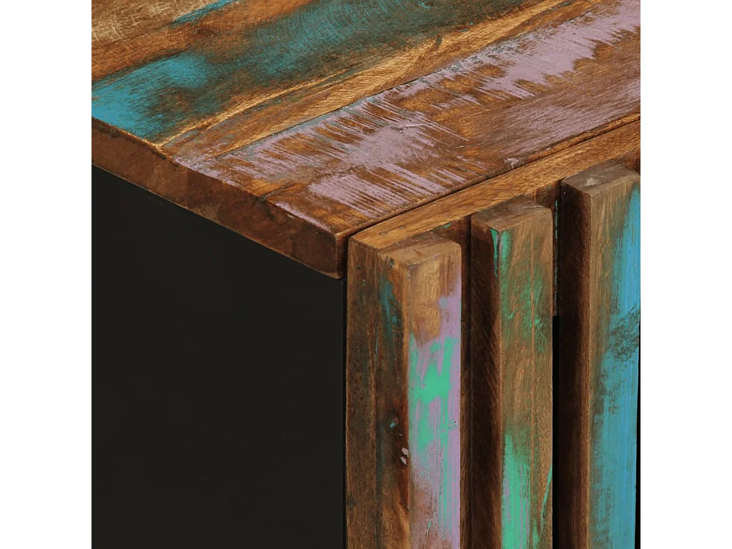 Meuble TV 100x34x46 cm bois d'acacia massif