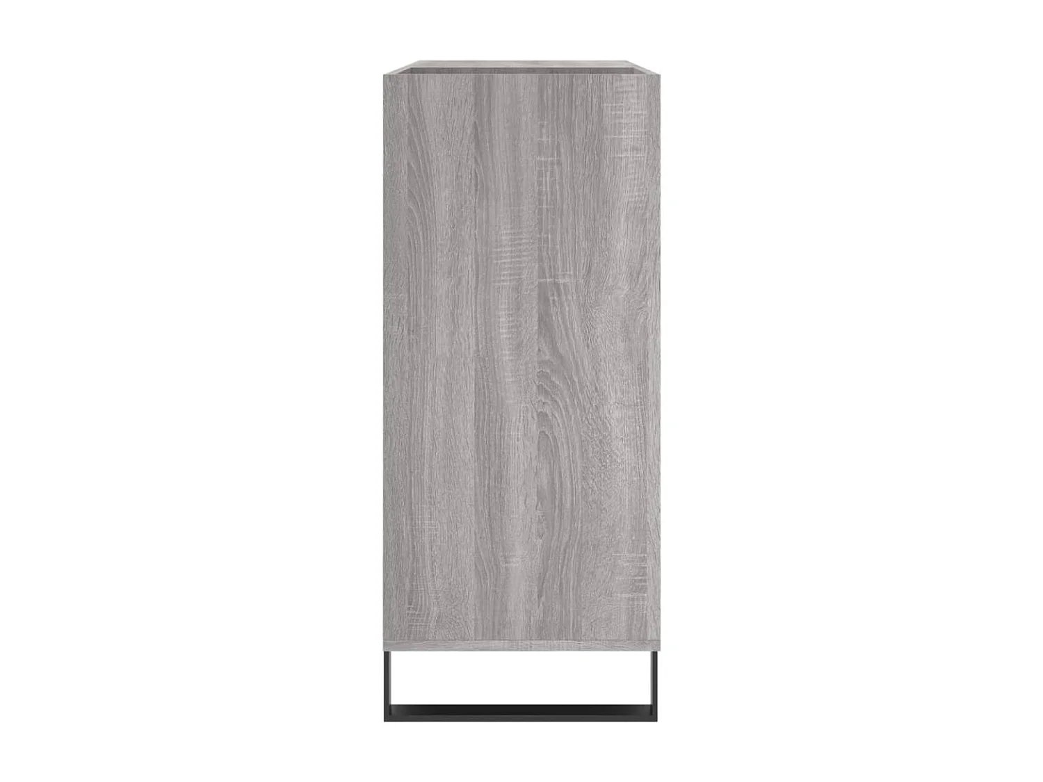 Armoire à disques sonoma gris 84,5x38x89 cm bois d'ingénierie